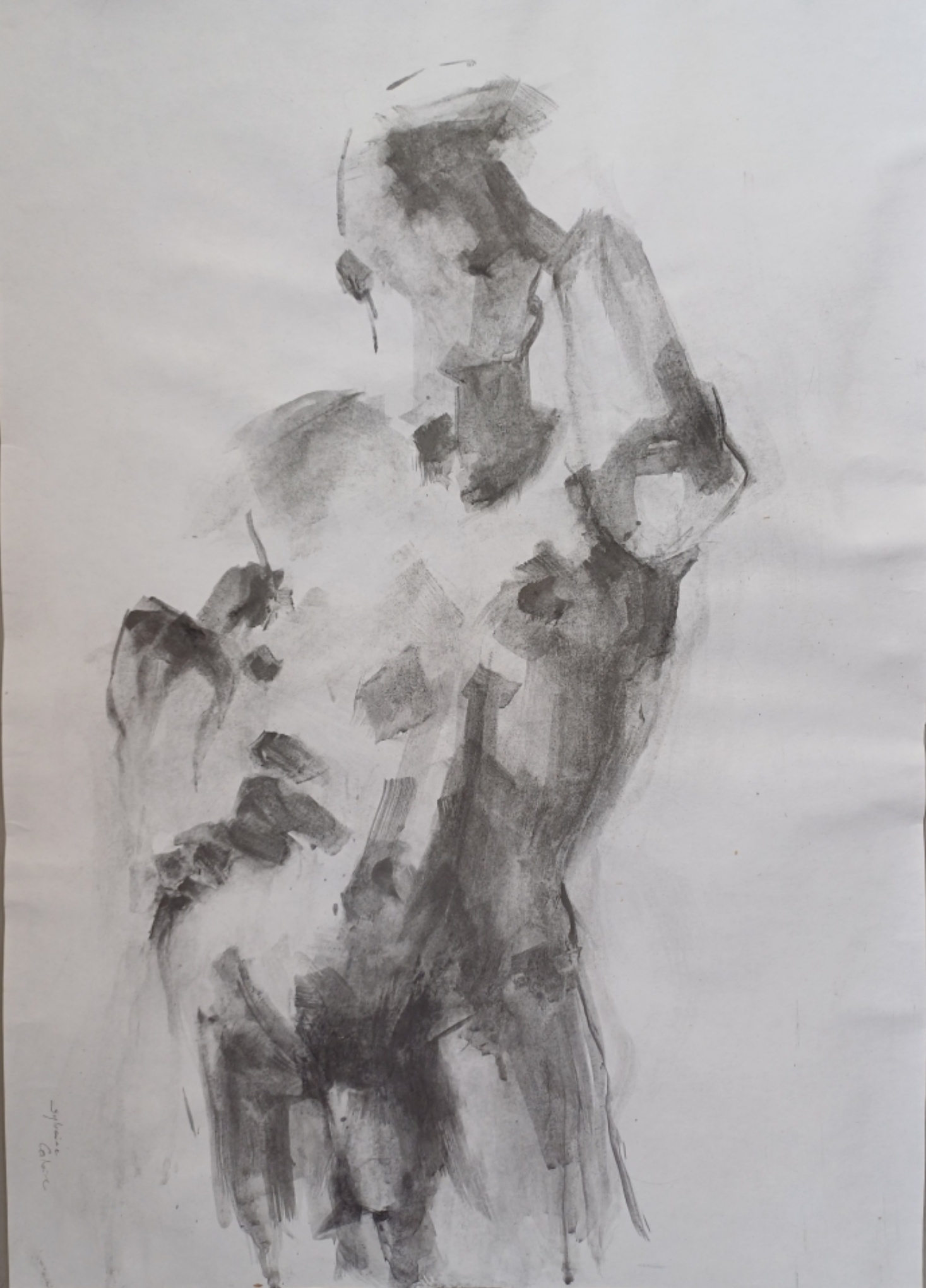 Nus d'été 8 - 50x70 graphite sur papierjpg